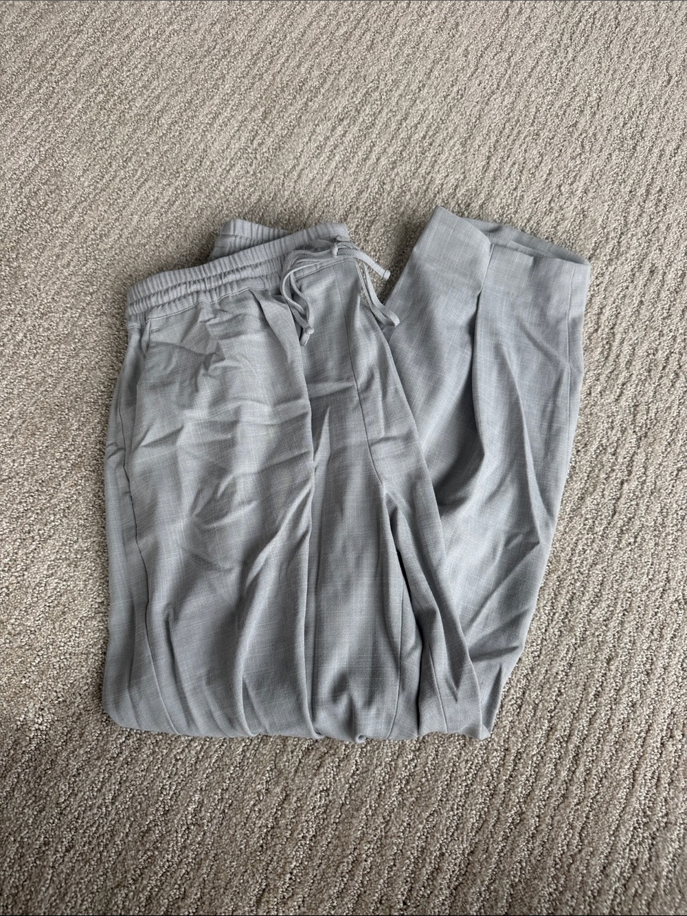 Express Light Gray Women's Drawstring Trousers
